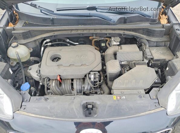 KNDPMCAC6J7391998 2018 KIA SPORTAGE Black Engine compartment view