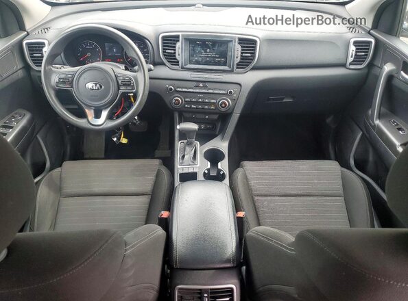 KNDPMCAC6J7391998 2018 KIA SPORTAGE Black Dashboard view