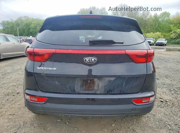 KNDPMCAC6J7391998 2018 KIA SPORTAGE Black Rear view