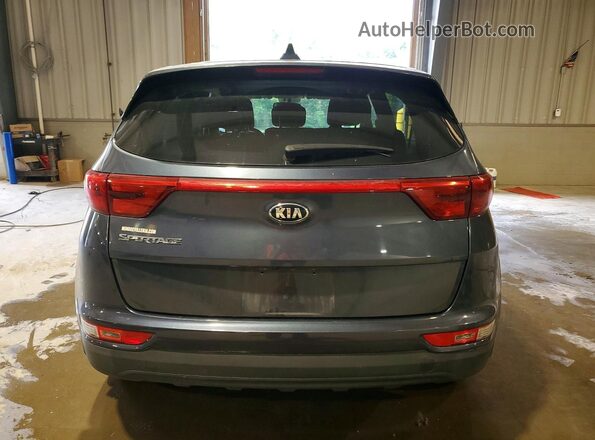KNDPMCAC6J7401820 2018 KIA SPORTAGE Blue უკანა ხედი