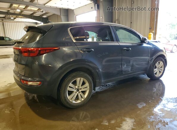 KNDPMCAC6J7401820 2018 KIA SPORTAGE Blue უკანა მარჯვენა
