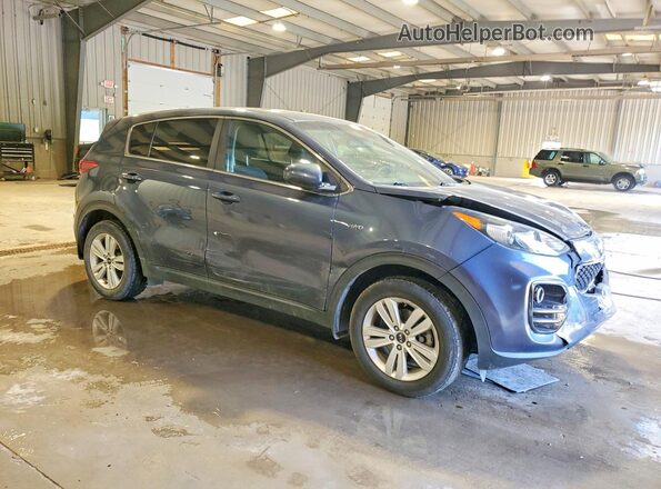 KNDPMCAC6J7401820 2018 KIA SPORTAGE Blue წინა მარჯვენა
