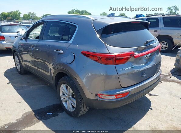KNDPMCAC6J7419525 2018 KIA SPORTAGE Gray Հետևի ձախ