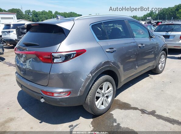 KNDPMCAC6J7419525 2018 KIA SPORTAGE Gray Հետևի աջ