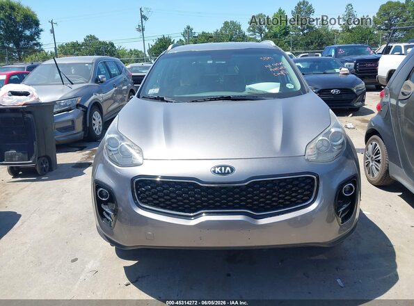 KNDPMCAC6J7419525 2018 KIA SPORTAGE Gray Սարքավորումների վահանակի տեսք