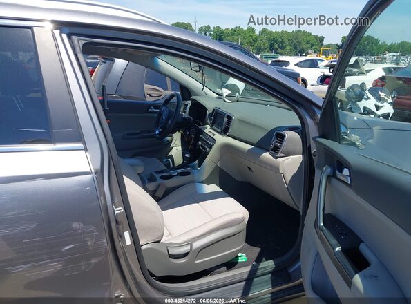 KNDPMCAC6J7419525 2018 KIA SPORTAGE Gray Սալոնի դիմացի տեսք