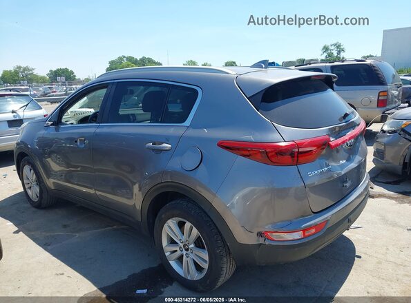 KNDPMCAC6J7419525 2018 KIA SPORTAGE Gray Սալոնի 360 աստիճան տեսք