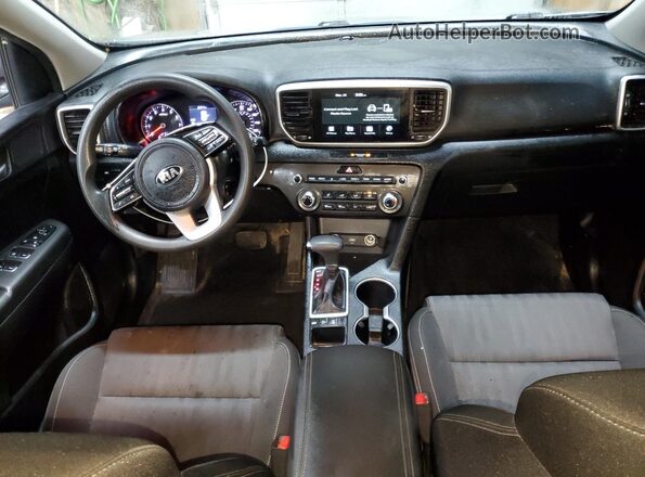 KNDPMCAC6N7948446 2022 KIA SPORTAGE Silver Dashboard view