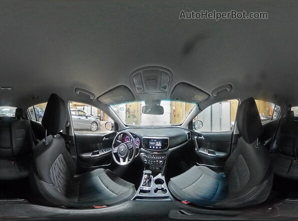 KNDPMCAC6N7948446 2022 KIA SPORTAGE Silver 360 interior view