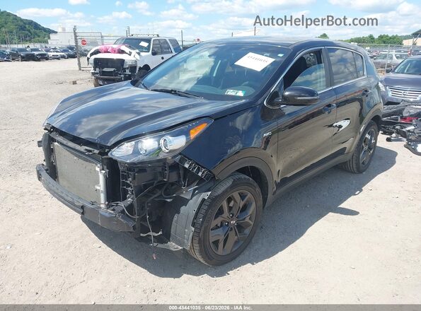 KNDPMCAC6N7966901 2022 KIA SPORTAGE Black Front left