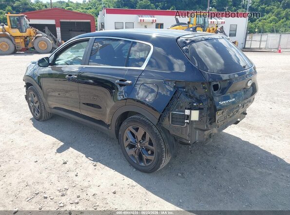 KNDPMCAC6N7966901 2022 KIA SPORTAGE Black Rear left