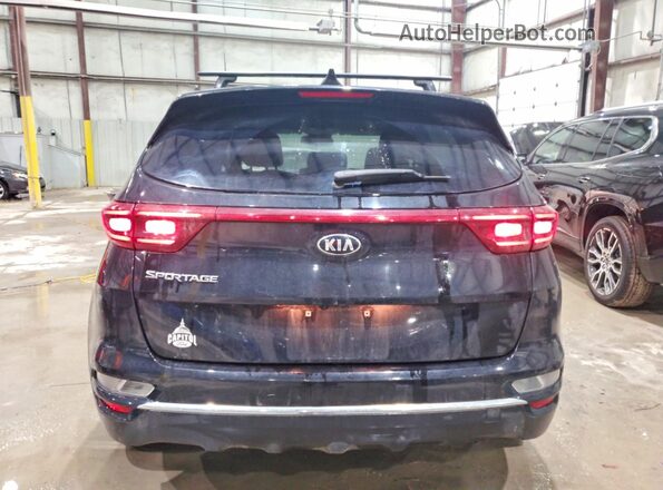KNDPMCAC6N7999042 2022 KIA SPORTAGE Black Հետևի տեսք