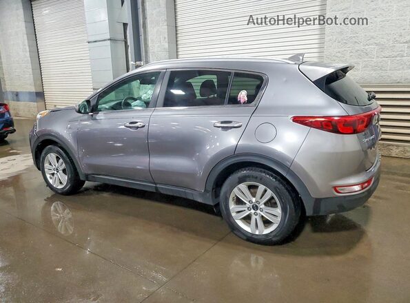 KNDPMCAC7H7053682 2017 KIA SPORTAGE Silver უკანა მარცხენა