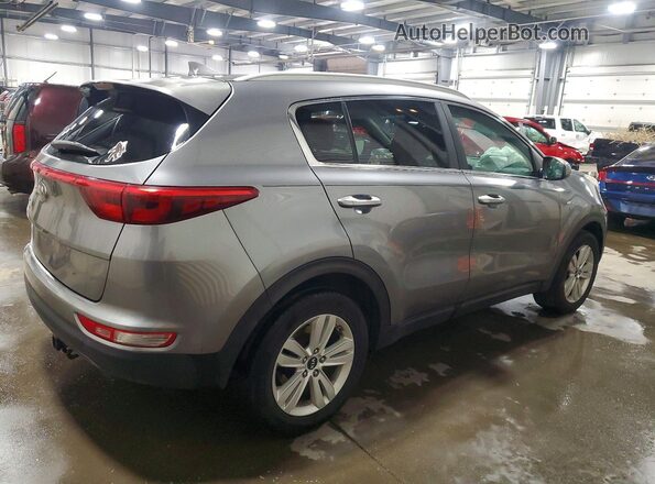 KNDPMCAC7H7053682 2017 KIA SPORTAGE Silver უკანა მარჯვენა