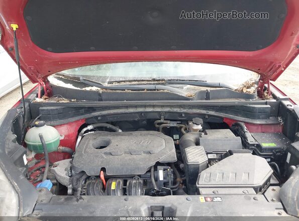 KNDPMCAC7H7246558 2017 KIA SPORTAGE Red Vista trasera