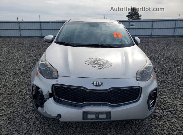 KNDPMCAC7H7282573 2017 KIA SPORTAGE Silver Vista frontal