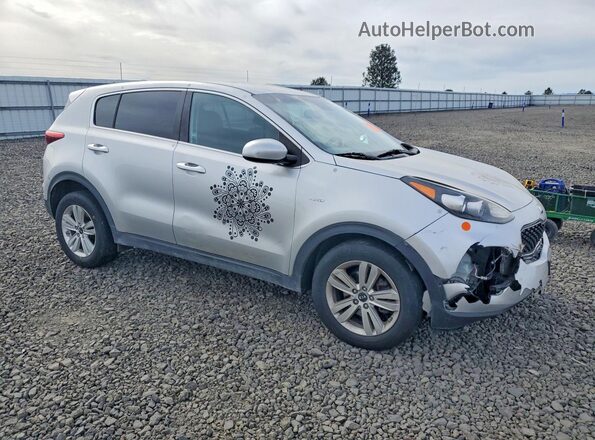 KNDPMCAC7H7282573 2017 KIA SPORTAGE Silver Delantero derecho
