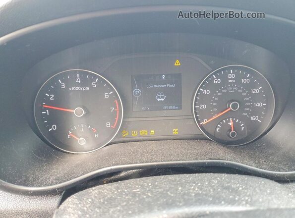 KNDPMCAC7H7282573 2017 KIA SPORTAGE Silver Vista del cuadro de instrumentos