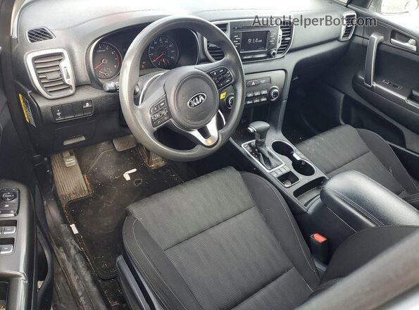 KNDPMCAC7H7282573 2017 KIA SPORTAGE Silver Vista del salpicadero