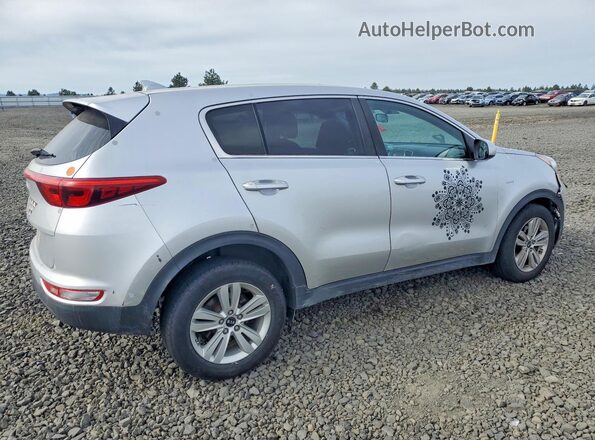 KNDPMCAC7H7282573 2017 KIA SPORTAGE Silver Trasero derecho