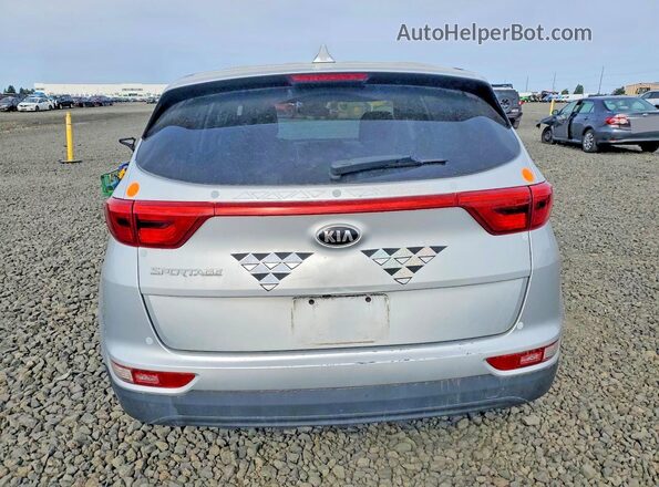 KNDPMCAC7H7282573 2017 KIA SPORTAGE Silver Vista trasera