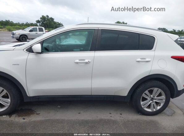KNDPMCAC7K7605477 2019 KIA SPORTAGE White Vista interior de 360 grados