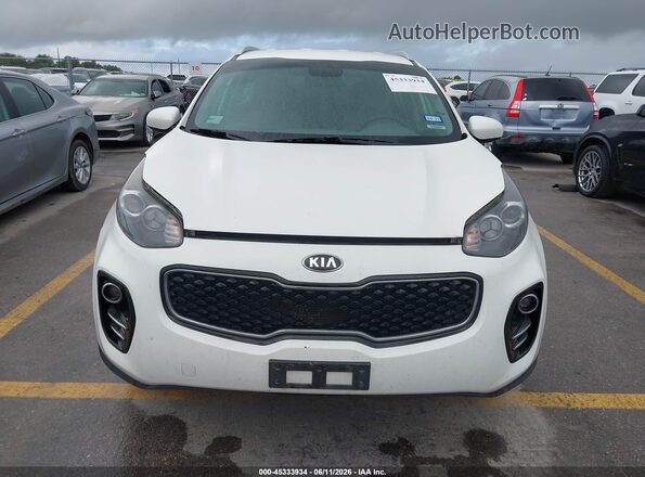 KNDPMCAC7K7605477 2019 KIA SPORTAGE White Vista del cuadro de instrumentos