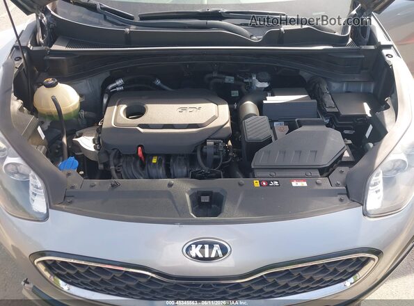 KNDPMCAC7L7816843 2020 KIA SPORTAGE Silver Вид ззаду