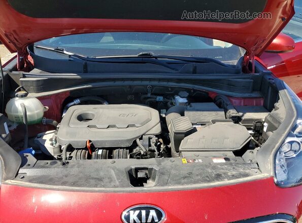 KNDPMCAC7M7843395 2021 KIA SPORTAGE Red 