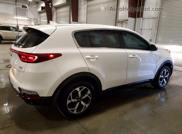 KNDPMCAC7M7890846 2021 KIA SPORTAGE White Հետևի աջ