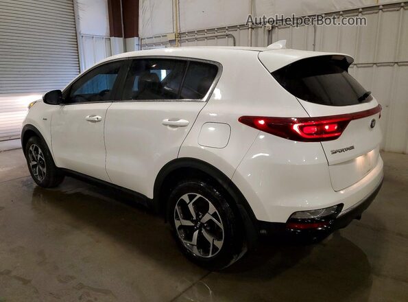 KNDPMCAC7M7890846 2021 KIA SPORTAGE White Հետևի ձախ