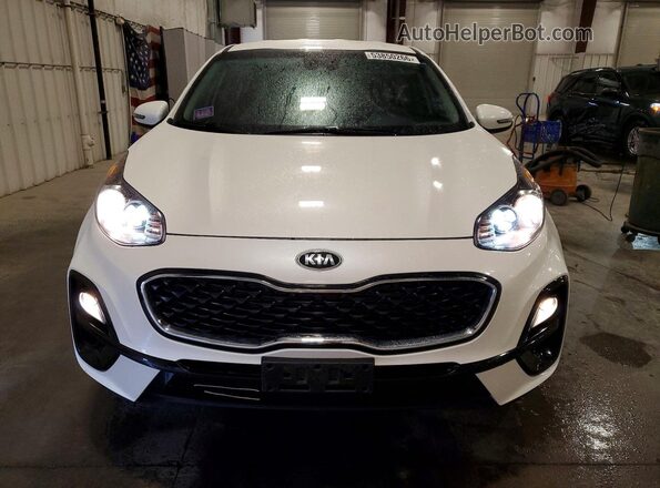 KNDPMCAC7M7890846 2021 KIA SPORTAGE White Դիմացի տեսք