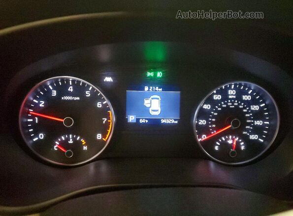 KNDPMCAC7M7890846 2021 KIA SPORTAGE White Սարքավորումների վահանակի տեսք