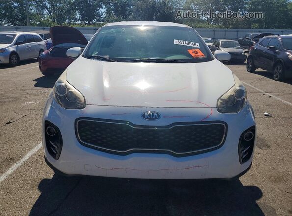 KNDPMCAC8H7159414 2017 KIA SPORTAGE White Вид спереду