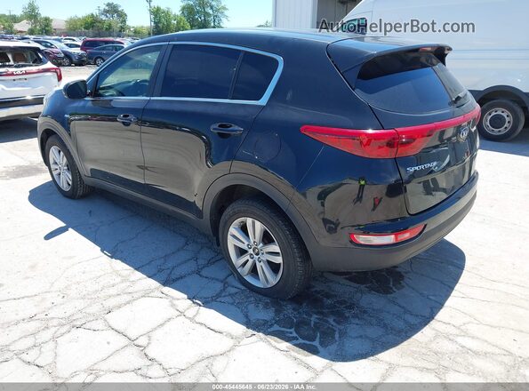 KNDPMCAC8H7235066 2017 KIA SPORTAGE Black Tył lewy
