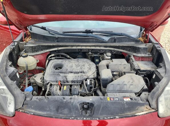 KNDPMCAC8H7281044 2017 KIA SPORTAGE Red Շարժիչի բաժամունքի տեսք