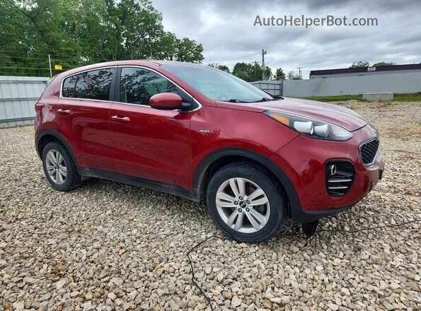 KNDPMCAC8H7281044 2017 KIA SPORTAGE Red Առջևի աջ