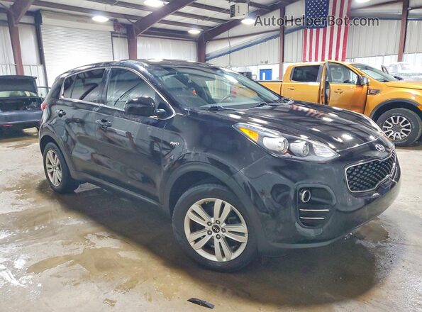 KNDPMCAC8J7344195 2018 KIA SPORTAGE Black წინა მარჯვენა