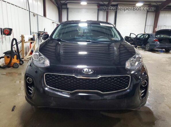 KNDPMCAC8J7344195 2018 KIA SPORTAGE Black წინა ხედი