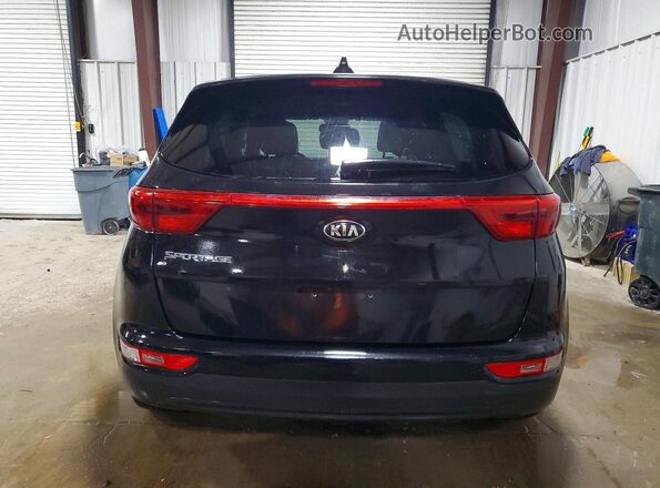 KNDPMCAC8J7344195 2018 KIA SPORTAGE Black უკანა ხედი