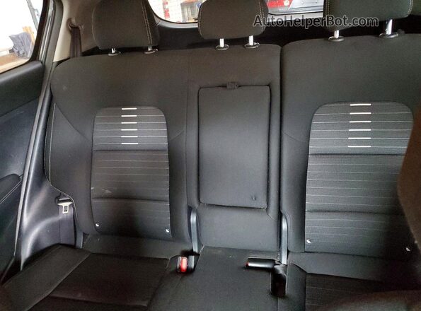KNDPMCAC8J7344195 2018 KIA SPORTAGE Black უკანა სავარძლების ხედი