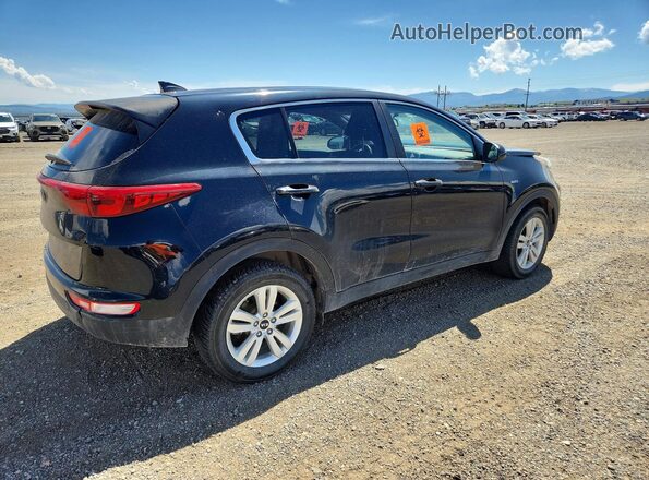KNDPMCAC8J7424600 2018 KIA SPORTAGE Black Հետևի աջ