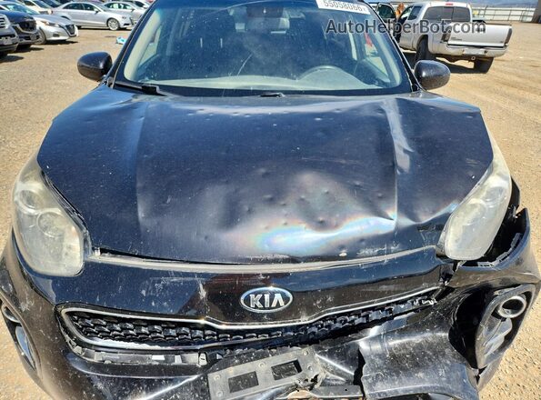KNDPMCAC8J7424600 2018 KIA SPORTAGE Black Սալոնի հետևի տեսք