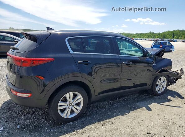 KNDPMCAC8J7473196 2018 KIA SPORTAGE Black Tył prawy