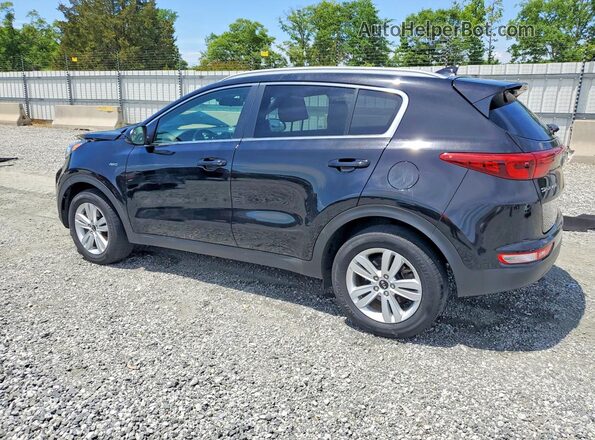 KNDPMCAC8J7473196 2018 KIA SPORTAGE Black Tył lewy