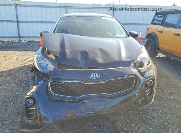 KNDPMCAC8K7502973 2019 KIA SPORTAGE Black Vista frontal