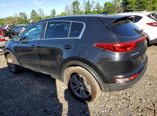KNDPMCAC8K7502973 2019 KIA SPORTAGE Black Trasero izquierdo