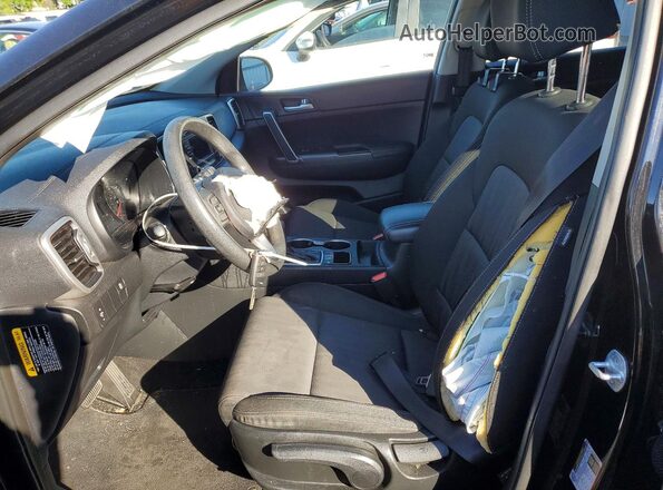 KNDPMCAC8K7502973 2019 KIA SPORTAGE Black Vista interior delantera