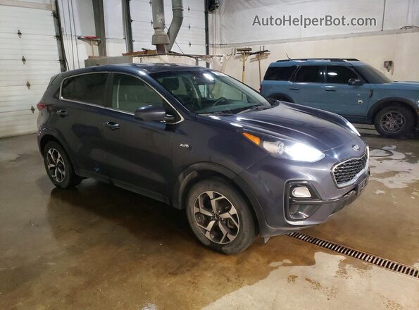 KNDPMCAC8L7738573 2020 KIA SPORTAGE Синий 