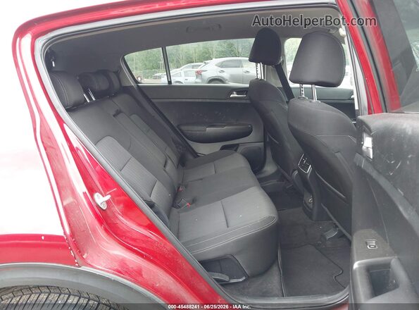 KNDPMCAC8L7749766 2020 KIA SPORTAGE Red Widok naklejki z numerem VIN